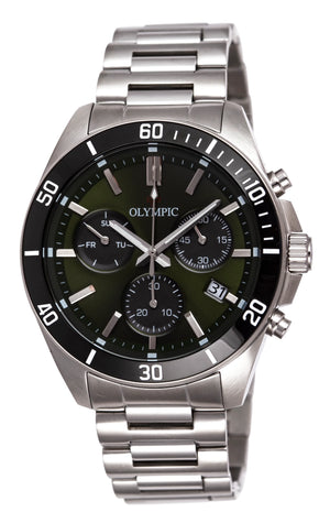 Olympic Men's Green Watch 29909