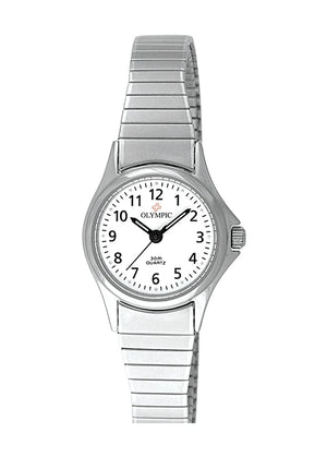Olympic Ladies Silver Expandable Watch 78012