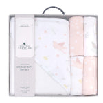 5pc Bath Gift Set - Ava/Blush Floral - Diamonds on Seddon Store
