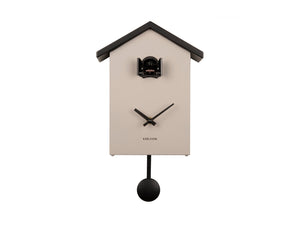 Karlsson Cuckoo Clock Traditional Grey/Black