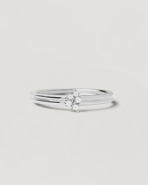 
            
                Load image into Gallery viewer, PDPAOLA Super Future Nova Silver Ring 12
            
        