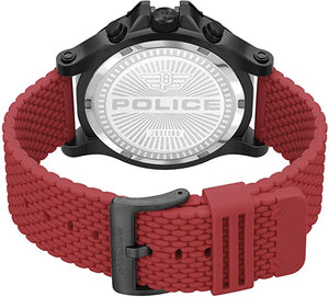 
            
                Load image into Gallery viewer, Police Surigao Watch Black/Red PEWJQ2110551
            
        