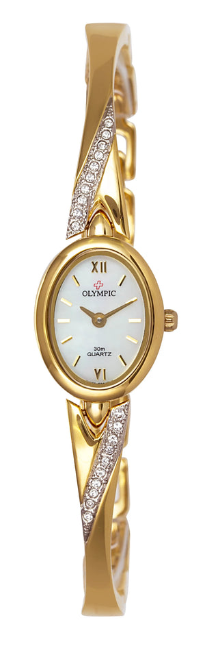 Olympic Ladies Oval Gold Watch 75360