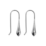 NAJO Silver Teardrop Earrings - Diamonds on Seddon Store