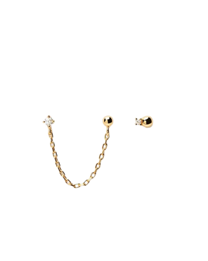 PDPAOLA Musketeer Gold Earrings Bundle