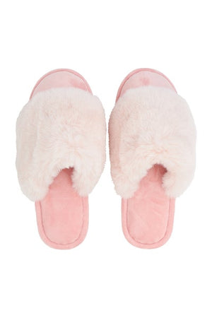 
            
                Load image into Gallery viewer, Cosy Slippers Pink Petal Large
            
        