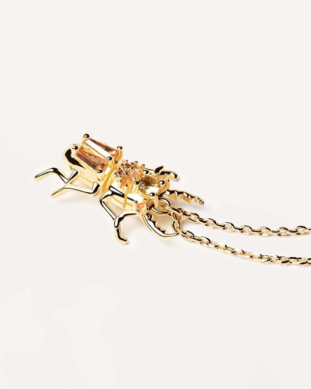 PDPAOLA House Of Beetles Courage  Necklace