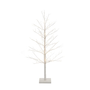 90cm LED White Sparkle Tree