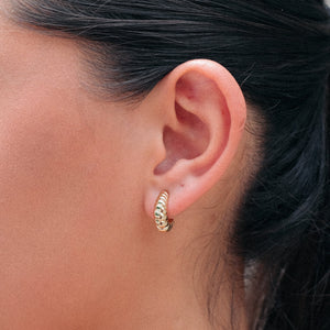 NAJO Cafe Gold Stud Earrings