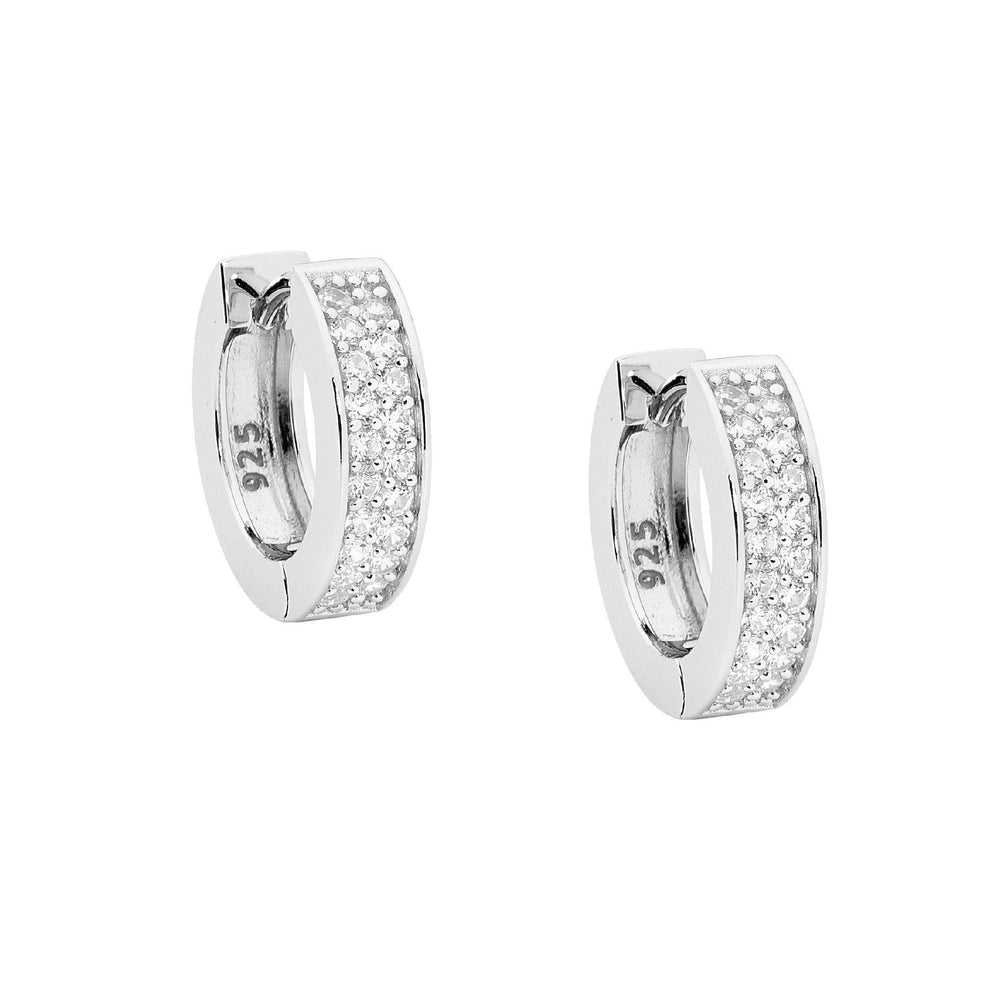 Ellani Hoop Earrings - Diamonds on Seddon Store