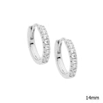 Ellani Earrings Hoop Earrings - Diamonds on Seddon Store