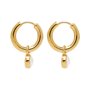 Najo Heavenly Pearl Gold Earring