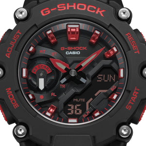 G Shock Ignite Red Carbon GA2200BNR-1A
