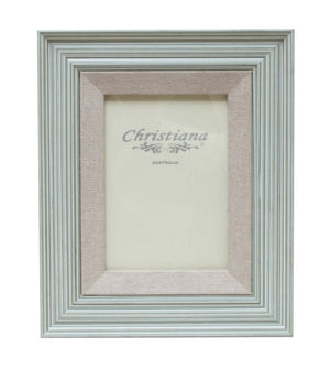 Wooden Teal Frame 20x25cm