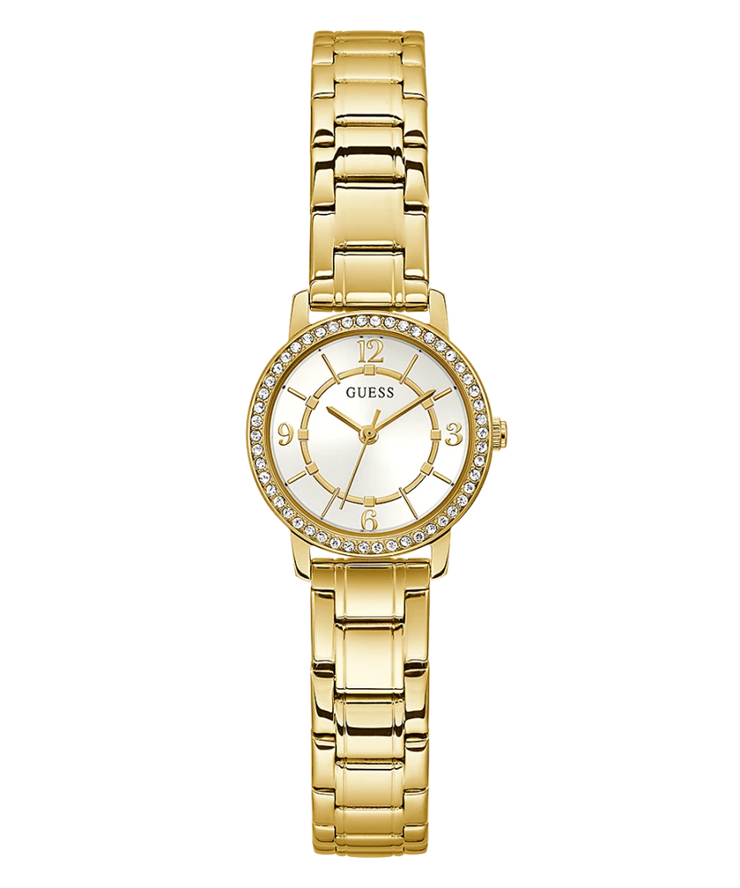 
            
                Load image into Gallery viewer, Guess Ladies Melody Crystal Gold Watch GW0468L2
            
        