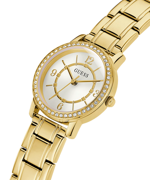 Guess Ladies Melody Crystal Gold Watch GW0468L2