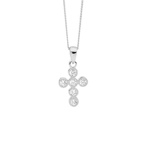 Ellani Cross Pendant - Diamonds on Seddon Store