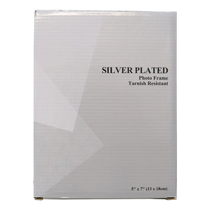 Silver Photo Frame#5 5x7