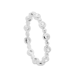 Ellani Bubble Stacker Ring - Diamonds on Seddon Store