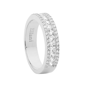 
            
                Load image into Gallery viewer, Ellani Silver Ring
            
        