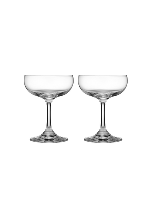 Quinn Coupe Glass 2pk