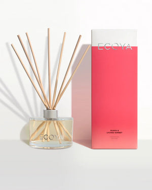 
            
                Load image into Gallery viewer, Ecoya Guava &amp;amp; Lychee Reed Diffuser
            
        