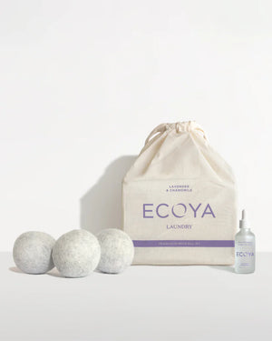 
            
                Load image into Gallery viewer, Ecoya Lavender &amp;amp; Chamomile Laundry Dryer Ball Set
            
        