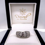 9ct White Gold Diamond Ring - Diamonds on Seddon Store