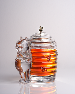 Crystal Honey Bear Pot