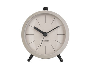 Karlsson Matte Grey Alarm Clock