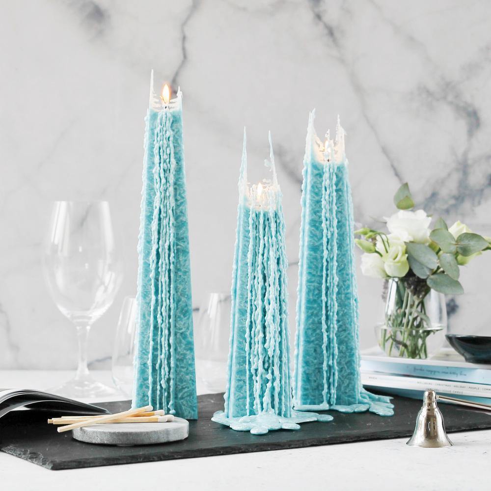 Ocean Sage Icicle Candles 95hrs - Diamonds on Seddon Store