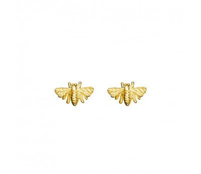 Gold Plated Bee Studs