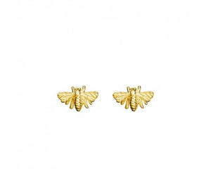 Gold Plated Bee Studs